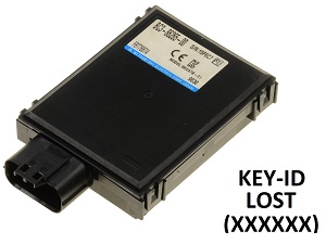 Yamaha-Keyless-ignition-system-Go-BC3-86265-lost-pin-code-KEYID